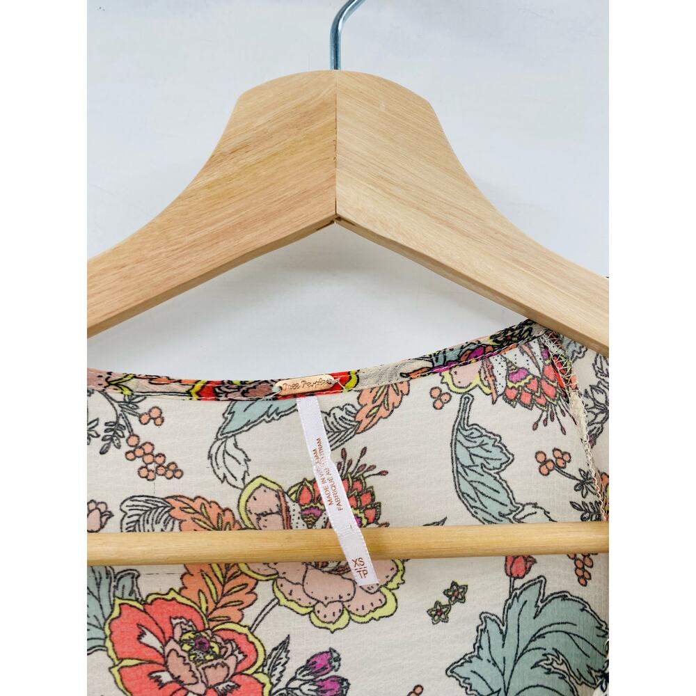 Free People Earth Folk Maxi Dress in Tea Combo - Picture 5 of 11
